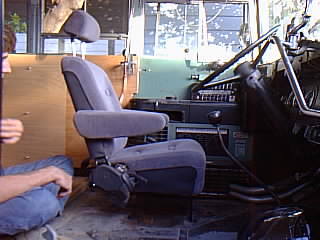 Placing the captain's chair