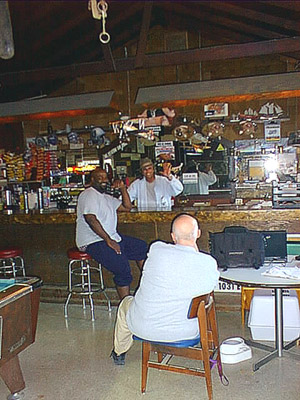 Larry at the bar